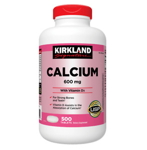 Kirkland Signature Calcium Citrate Magnesium & Zinc w/ Vitamin D3 500