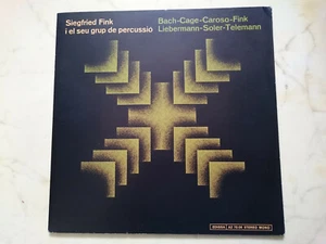 SIEGFRIED FINK Bach-Cage-Caroso-Fink a.o.*1971 FOC LP + BOOKLET EDIGSA LABEL*NM* - Foto 1 di 7