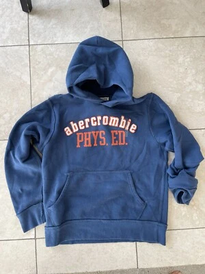 NWT vintage Abercrombie Teen boy's Hooded Sweatshirt XL Retail $49.50 - Image 1 of 4