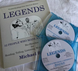 Legends: Graded Readings from American History/ 52 People... ESL Pro Lingua +CD - Bild 1 von 11