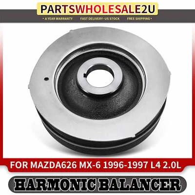 1pcs Harmonic Balancer for Mazda 626 MX-6 1996-1997 L4 2.0L Manual Transition - Image 1 of 4