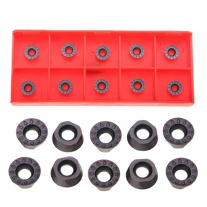 10PCS RPMT08T2M0E-JS RPMT08T2MO CNC blade lathe inserts - Picture 1 of 1