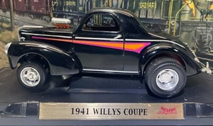 Road Signature 1/18 -1941 Willys Competition Coupe Die•Cast - BLACK - Picture 1 of 9