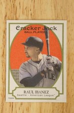 2005 Topps Baseball Card Cracker Jack Mini #86 Raul Ibanez Seattle Mariners