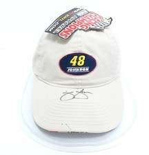 Vtg Vintage 48 Johnson Lowe Nascar Snapback Trucker Hat Cap