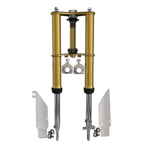500mm Front Forks Shock for Taotao Coolster SSR CRF50 Drum brake Pit Dirt Bike - Foto 1 di 6