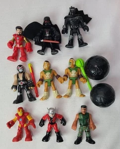 9 Imaginext Figures & Accessories Darth Vader Iron Man - Picture 1 of 6
