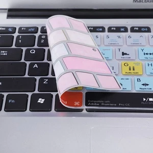 Staubdichte Tastaturabdeckung 13/15 Zoll Touch Bar Schutzfolie Für KUI - Photo 1/13
