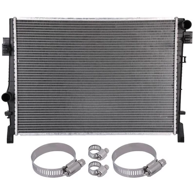 Radiator For 2009 2010-2019 Dodge Journey with Universal Oil Hose Clamps Kit - Image 1 of 4