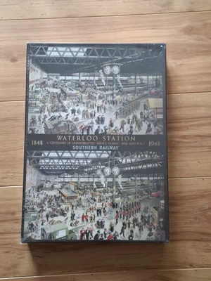 GIBSON Waterloo Station 1848 - 1948 1000 Piece Jigsaw Puzzle NEW SEALED - Image 1 of 4