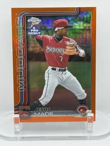 Topps Pro 2025 debut hecho por Jesús #PD-39 lámina naranja paralelo RC/25 - Imagen 1 de 2