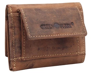 Greenburry Minibörse Vintage Geldbeute Lederbörse Portemonnaie Slim-Wallet - Bild 1 von 4