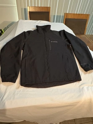 Columbia Omni Shield Soft Shell Jacket Coat Men’s Large Soft Warm Zip Front Nice - Image 1 of 4