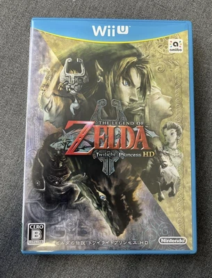 The Legend of Zelda Twilight Princess HD ver. Nintendo Wii U Action w/Case JP - Image 1 of 3
