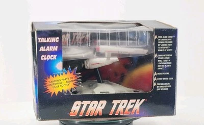 Reloj despertador vintage Star Trek sonidos auténticos haz Us Up Scotty 1993 Foto 1 de 3