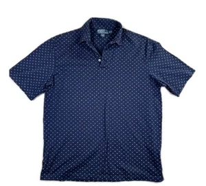 Polo Ralph Lauren Performance Lunares Calce Ajustado Golf Polo Para Hombre Talla Mediana - Imagen 1 de 9
