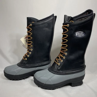 White's Winter Snow Pac Boots Mens 7 Insulated Guide Logger Work Lineman New - Image 1 of 4