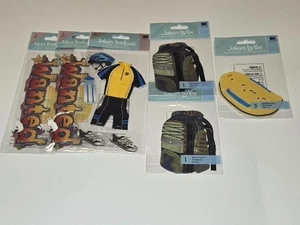 Lote de 6 pegatinas y adornos Jolee’s By You mochila balsa ciclista "SE BUSCA" - Imagen 1 de 15