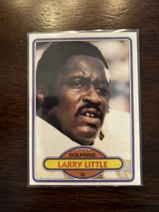 1980 Topps - Larry Little #406 - Picture 1 of 2