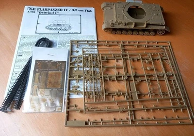 CMK 1/35 #T35004 WWII tedesco Carro armato antiaereo IV vento orientale kit resti senza torretta! - Immagine 1 di 4