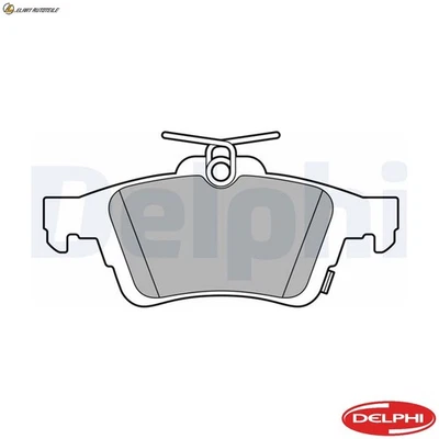 BREMSBELAGSATZ SCHEIBENBREMSE LP3600 FÜR FORD YVDA 2.3L 4cyl FOCUS III - Bild 1 von 4