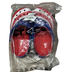Crocs Classic American Flag Clog Multi Men’s 5 Women’s 7 Unisex USA Style Neu - Bild 1 von 2