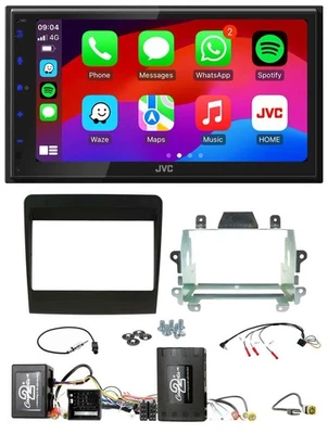 JVC Bluetooth 2DIN Lenkrad DAB USB Autoradio für Porsche 911 11-17 Soundsystem I - Bild 1 von 4