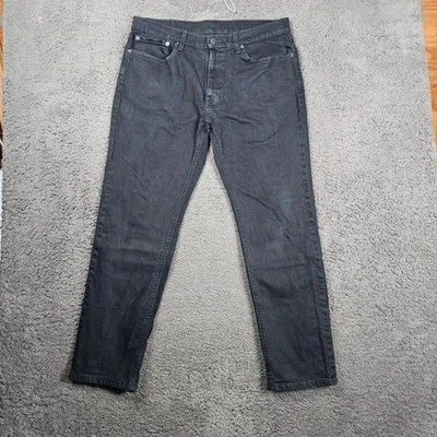 Pantalones de mezclilla informales Levi's 541 calce deportivo para hombre W34 L30 negros mezcla de algodón Foto 1 de 4