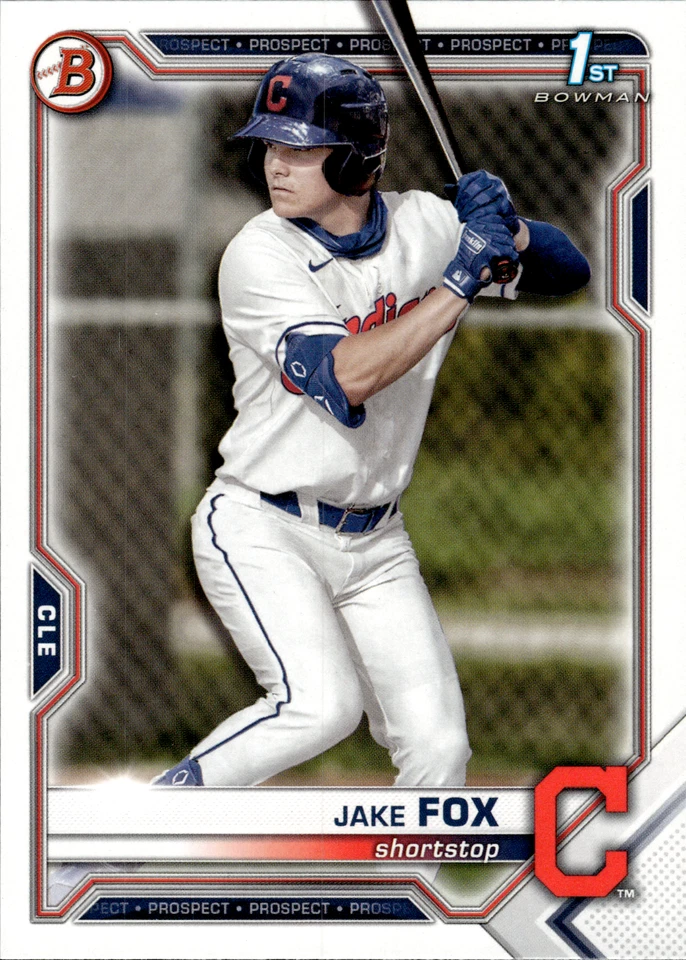 2021 Bowman Draft - Jake Fox #BD-102 (RC) - Image 1 of 1