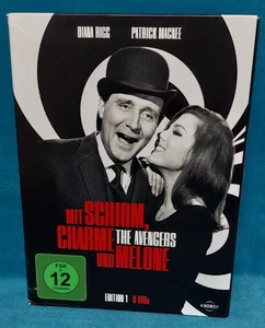 DVD: Mit Schirm, Charme und Melone. Edition 1 Box. 8 DVDs. FSK 12. - Bild 1 von 2