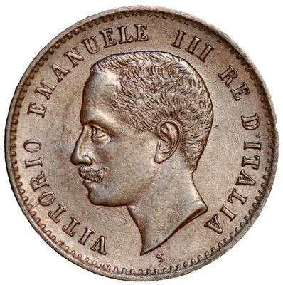 1903 Italy 2 Centesimi Vittorio Emanuele III KM# 38 - Image 1 of 2