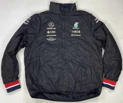 Chaqueta Mercedes AMG Petronas Formula 1 Racing Team Hombre XL Negra F1 Foto 1 de 4