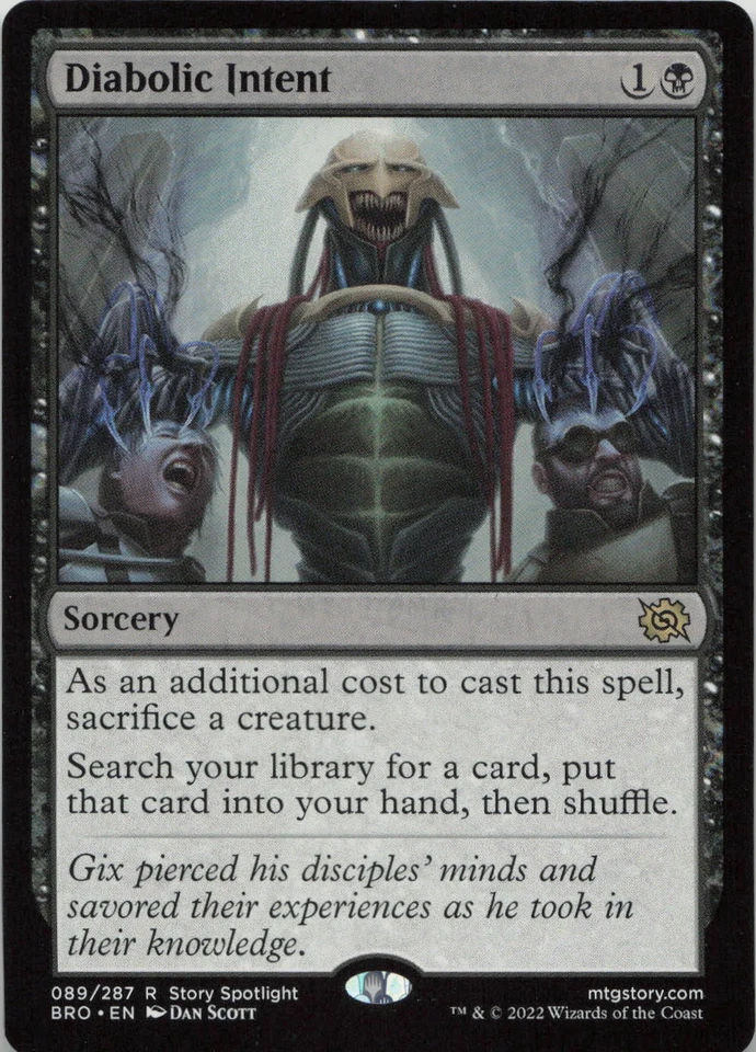 Diabolic Intent R The Brothers' War 89 - LP MTG - image 1 of 1