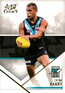2018 Port Adelaide Power AFL Select Footy Stars Card - Dom Barry - Foto 1 di 3