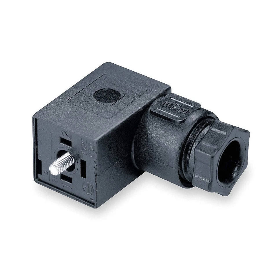 ARO CHL6-120 Solenoid Coil Connector, 3 Pin, 18 mm 4KB59 - Image 1 of 1