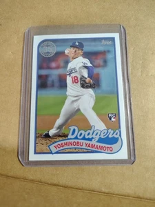 2024 Topps Series 2 - 1989 Topps Baseball Yoshinobu Yamamoto #89B2-48 (RC) - Bild 1 von 2