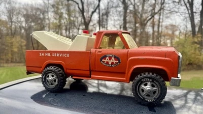 Vintage Tonka Dodge Wrecker Tow Trucn Laranja AA - Imagem 1 de 4