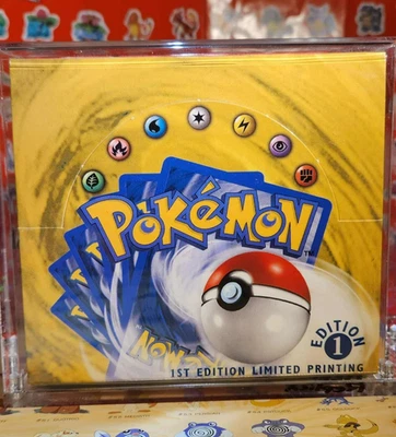 Pokemon Vacío 1ª Edición Base Set Booster Box Wizards of the Coast - ¡Sin Cartas! Foto 1 de 4