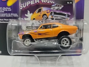 Johnny Lightning Street Freaks Zingers 1970 Chevy Nova "Super Nova" Orange 1:64 - Picture 1 of 6