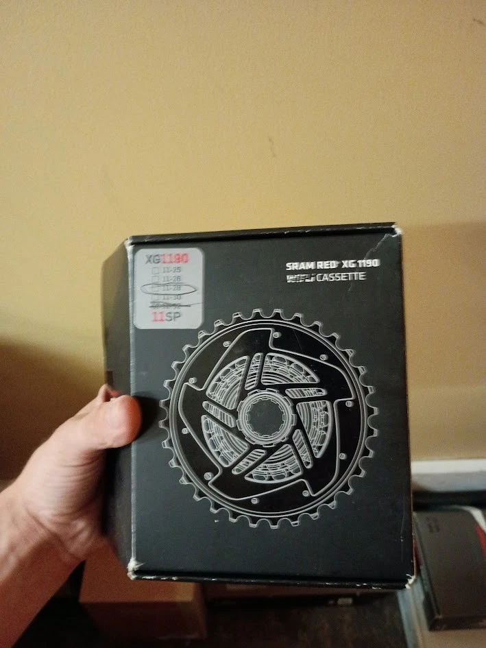 SRAM RED 11Sスプロケット 11-28T XG1190 SRAM XG-1190 11-Speed Cassette - Peak Bicycle Pro Shop