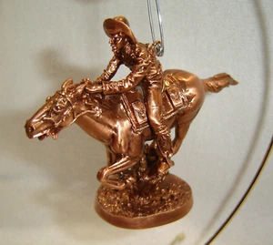 Hallmark Keepsake Ornament  Pony Express Rider  #1  In The Old West Series 1998 - Picture 1 of 6