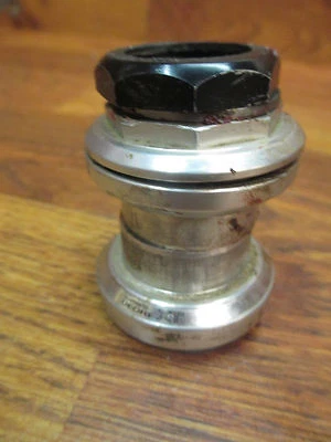 VINTAGE SHIMANO DEORE XT 1 1/8 " INCH THREADED HEADSET SILVER - Image 1 of 3