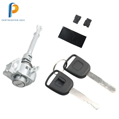 Front Left Door Lock Cylinder & 2 Keys Kit Fit for Honda CR-V 2012-2016 - Image 1 of 4