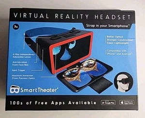 Smart Theater VR virtual Reality Headset for Android and iPhone Open Box - Picture 1 of 6