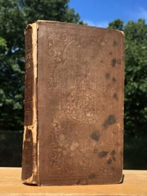 1849 Antique VICTORIAN Novel JAMES FENIMORE COOPER The Redskins 2 VOLUMES IN 1 - Image 1 of 4