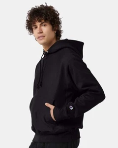 Champion Mens vintage oversized Fleece Pullover Hood small XS logo embroidered - Picture 1 of 2