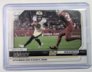 Tarjeta de novato Panini Instantánea NFL Pretemporada #10 Spencer Rattler 2024 RC PR = 74 unidades - Imagen 1 de 2
