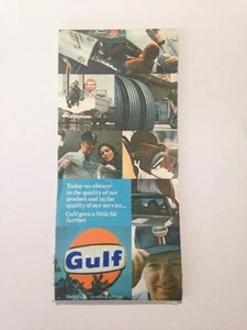 1976 Gulf Western & Central United States Tourgide Map - Picture 1 of 12