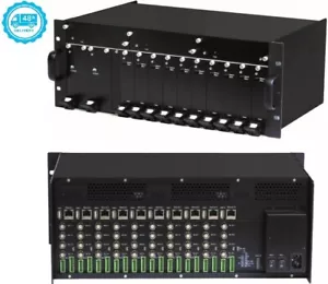 40 Kanal HD Netzwerk Video Encoder (IP Modular Rack Server Streamer) $ 2465 UVP - Bild 1 von 15