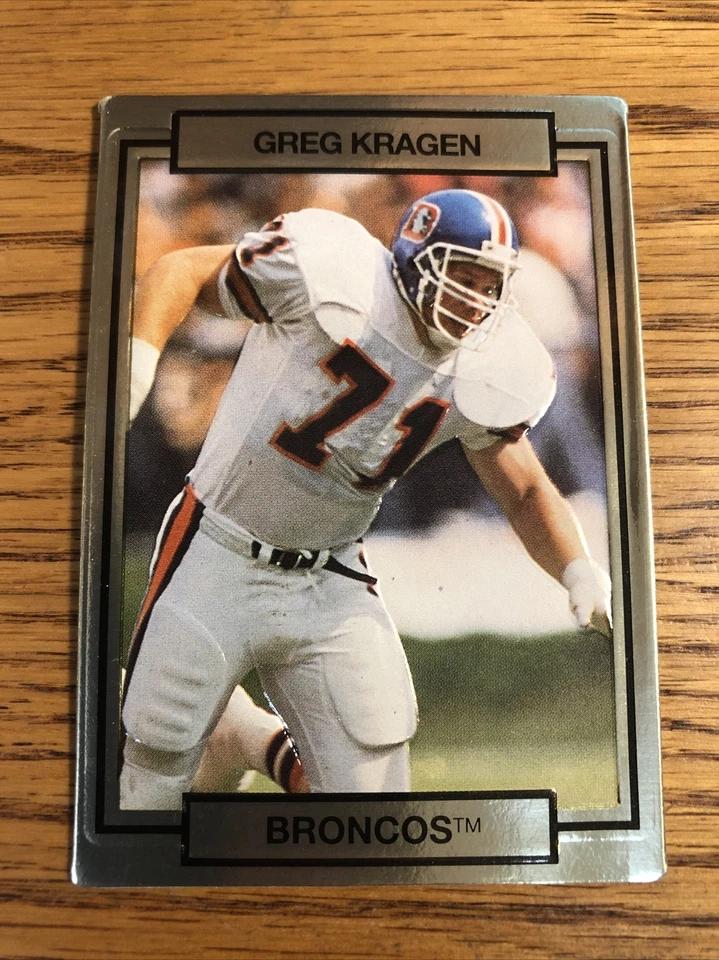 Greg Kragen 1990 Action Packed Broncos #67  *7784* - Image 1 of 1